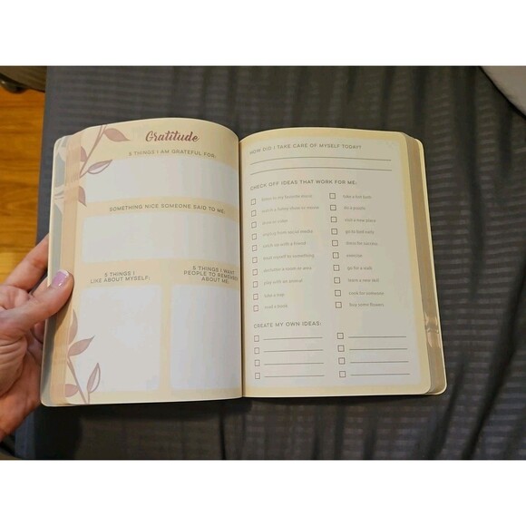 Punch Studio Softcover Guided Journal Retired Lemon Tree Design New - Picture 11 of 13